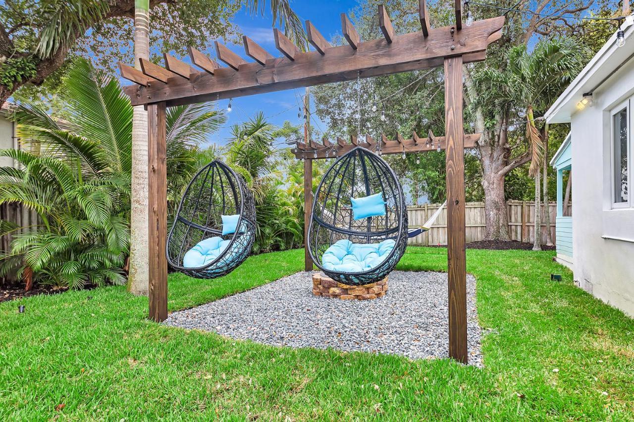 Welcome To Paradise! Secluded 4 Bed, 3 Bath, Pool ฟอร์ต ลอเดอร์เดล ภายนอก รูปภาพ